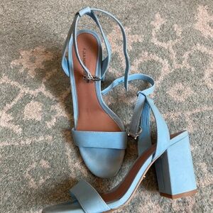 Gianni Bini Sky Blue Strappy Heels